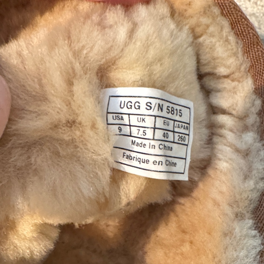 UGG Chestnut Suede Tall Boots - Picture 7 of 7
